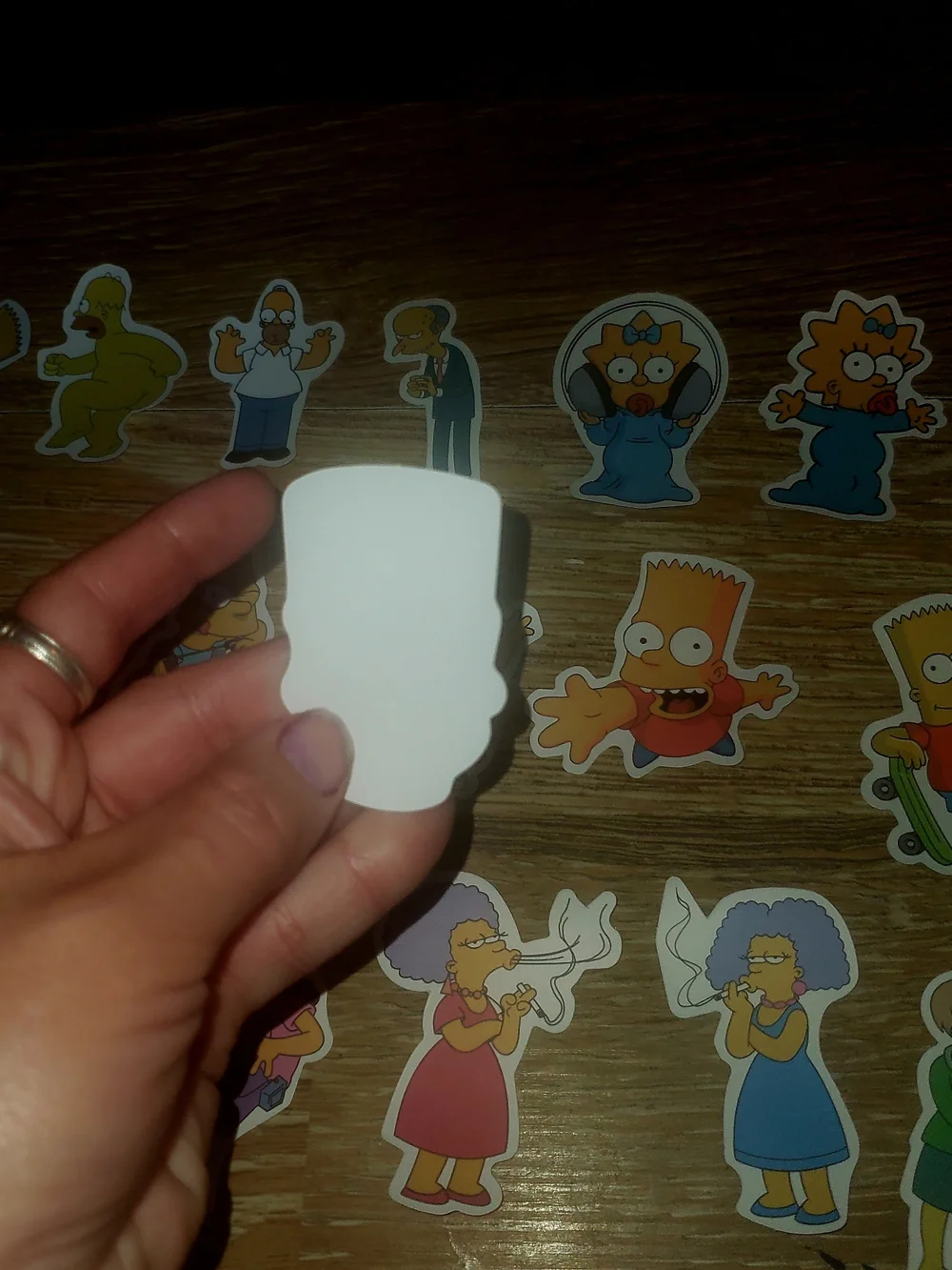 21 The Simpsons Character Sticker Pack